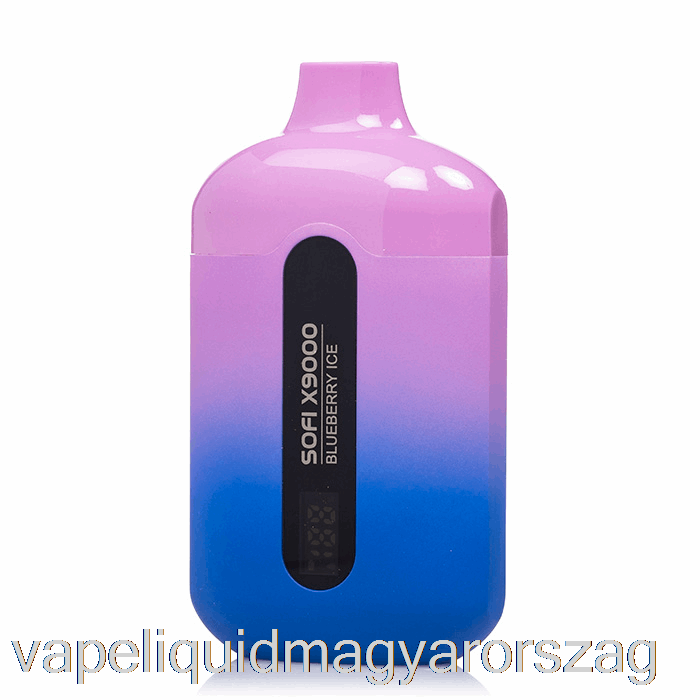 Sofi X9000 Smart Eldobható Blueberry Ice Vape E Cigi